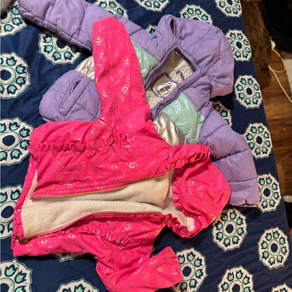 Penelope Mack Pink and Purple Puffer